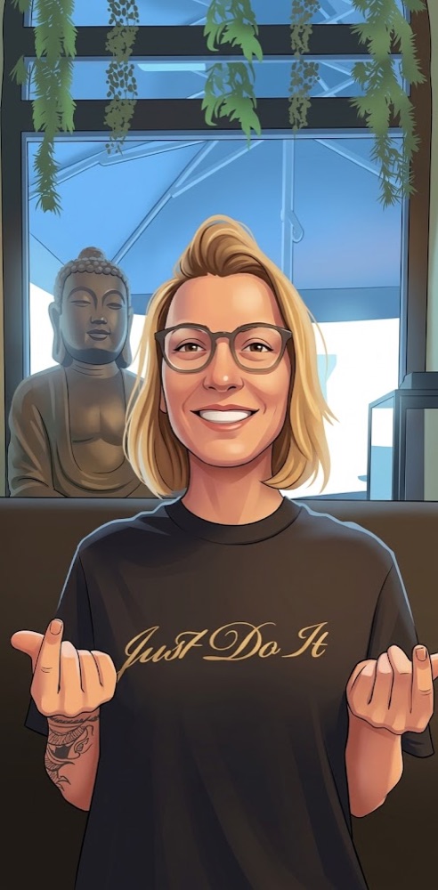 Ilustrowany portret – Teacher Monika
